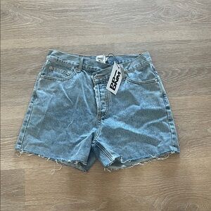 Princess Polly Light Blue Denim Shorts